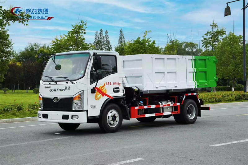 重汽豪曼可卸式垃圾車整車配置及高清圖片